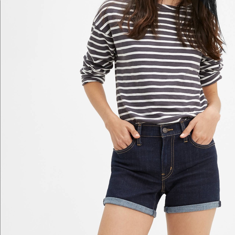 Levi’s Women’s Mid Length Shorts